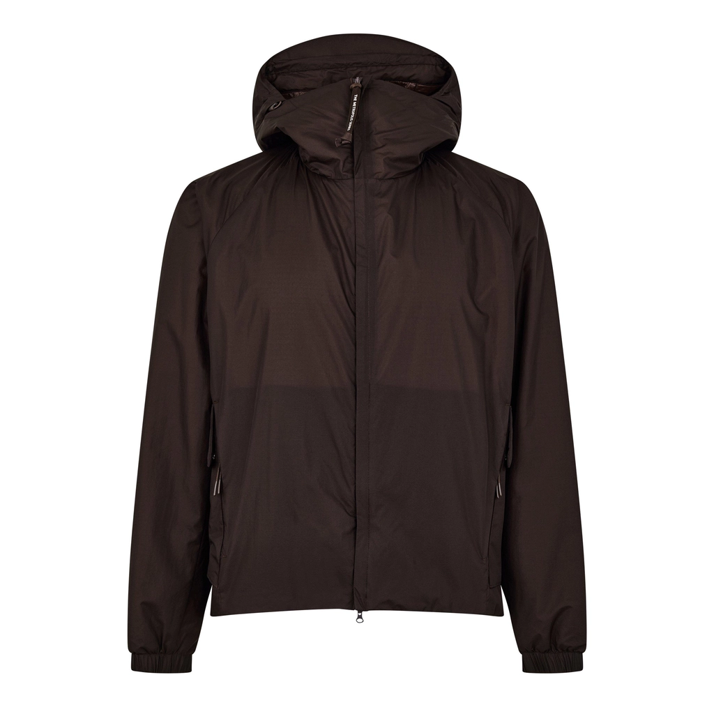 CP Company Metropolis Series Pertex® Padded Hooded Jacket - Rum Raisin 597